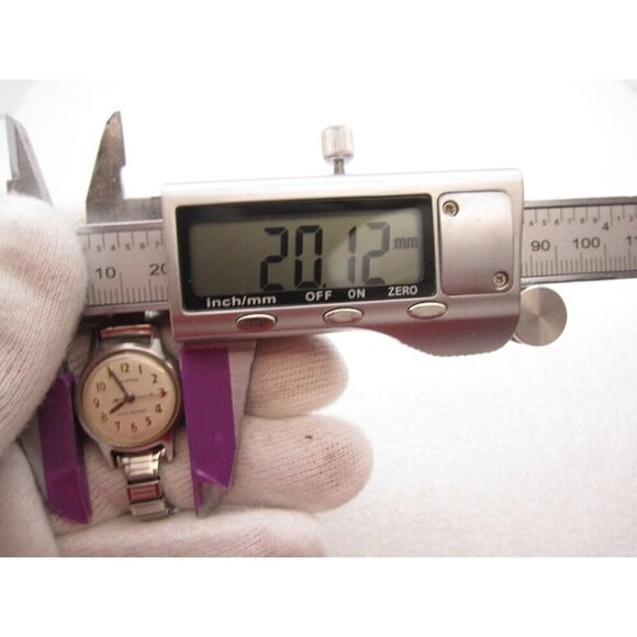 Vtg Women Benrus Hand Wind Analog 20mm Round Watch (H541) main image 5